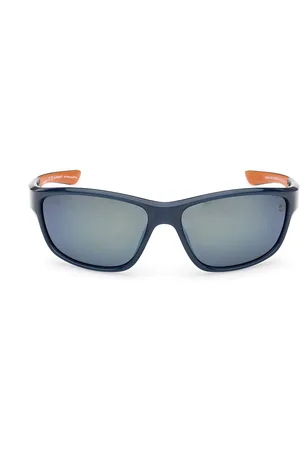 Timberland TB00024 POLARIZADA. Gafas de Sol para adultos. Color: Azul. Tipo de gafas: Rectangulares, Polarizadas