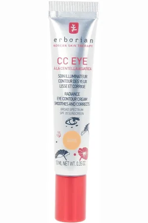 Erborian CC EYE À LA CENTELLA ASIATICA Iluminador contorno ojos. Corrector maquillaje - Prebase ojos. Tendencias: Centella asiática, Cosmética Coreana. Ingredientes: Centella asiática. Protección SPF: Media SPF 20
