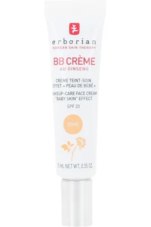 Erborian BB CRÈME AU GINSENG SPF20. BB Cream. Formulación: No Comedogénico, Sin Siliconas. Protección SPF: Media SPF 20. Green Beauty: Vegano. Tendencias: Cosmética Coreana
