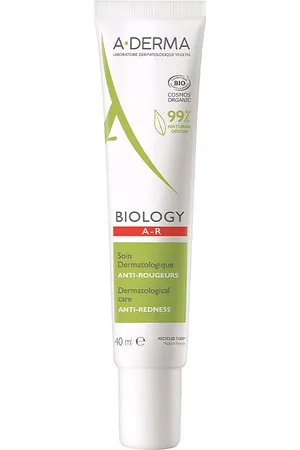 A-derma BIOLOGY cuidado dermatológico anti-rojeces. Tratamiento Facial anti rojeces. Edad: Entre 18 y 25 años, Entre 26 y 35 años, Entre 36 y 50 años, Más de 50 años, Menos de 18 años. Tipo de Piel: Seca, Sensible. Texturas: Crema. Green Beauty: In