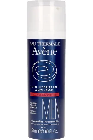 Avène HOMME hydrating antiage cream. Cremas Antiarrugas y Antiedad. Edad: Entre 26 y 35 años, Entre 36 y 50 años, Más de 50 años. Tipo de Piel: Sensible, Todo Tipo de Pieles. Tratamiento: Día. Texturas: Fluido. Formulación: Hipoalergénico, No Com