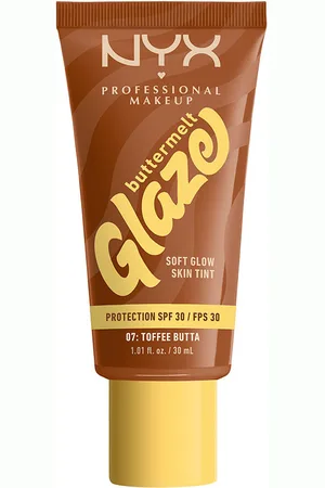 Nyx Professional Make Up BUTTERMELT GLAZE protector solar tint + SPF30. Tratamiento Facial Hidratante - Iluminador. Tendencias: Karité, Niacinamida. Protección SPF: Alta SPF 30. Ingredientes: Niacinamida
