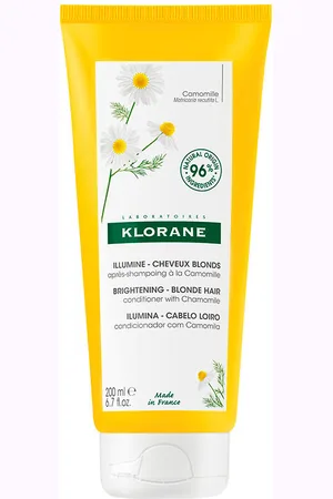 KLORANE A LA CAMOMILA bálsamo. Acondicionador desenredante - Reparadores. Tipo de Cabello: Todo Tipo de Cabello, Cabello Seco, Cabello Dañado, Cabello Teñido, Cabello con Mechas. Texturas: Crema. Green Beauty: Ingredientes naturales. Producto de Pa