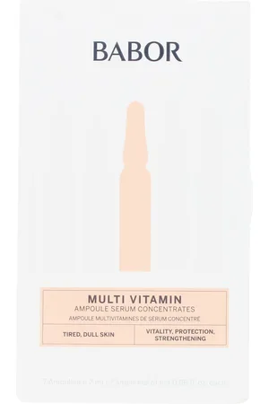 Babor MULTI VITAMIN ampollas. Tratamiento Facial Hidratante. Formato: Monodosis. Ingredientes: Vitamina C, Niacinamida. Tendencias: Vitamina C, Niacinamida. Green Beauty: Vegano