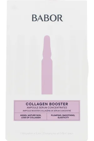 Babor COLLAGEN BOOSTER ampollas. Antiarrugas y Antiedad - Tratamiento Facial Reafirmante. Edad: Entre 36 y 50 años, Más de 50 años. Formato: Monodosis. Tendencias: Colágeno. Green Beauty: Vegano. Ingredientes: Colágeno