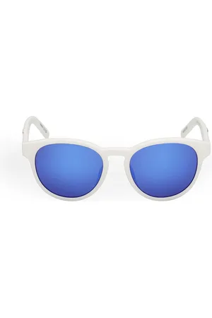 K-Way KW0011. Gafas de Sol para adultos. Color: Blanco. Tipo de gafas: Redondas