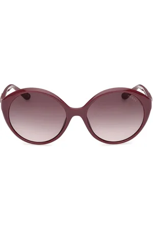 Guess GU00155. Gafas de Sol para adultos. Color: Granate. Tipo de gafas: Redondas