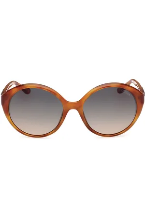 Guess GU00155. Gafas de Sol para adultos. Color: Marrón. Tipo de gafas: Redondas