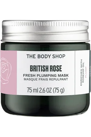 THE BODY SHOP BRITISH ROSE fresh plumping mask. Tratamiento Facial Hidratante. Texturas: Gel. Green Beauty: Ingredientes naturales, Vegano, Cruelty Free. Tendencias: Aloe Vera, Skinimalism. Ingredientes: Aloe Vera