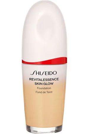 Shiseido REVITALESSENCE SKIN GLOW foundation. Base de maquillaje. Edad: Entre 26 y 35 años, Entre 36 y 50 años, Más de 50 años. Tipo de Piel: Todo Tipo de Pieles. Texturas: Sérum. Formulación: No Comedogénico
