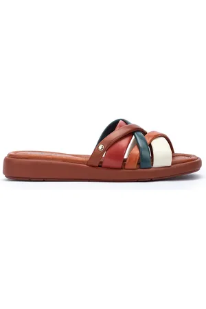 Pikolinos Sandalias planas de piel CALELLA W5E