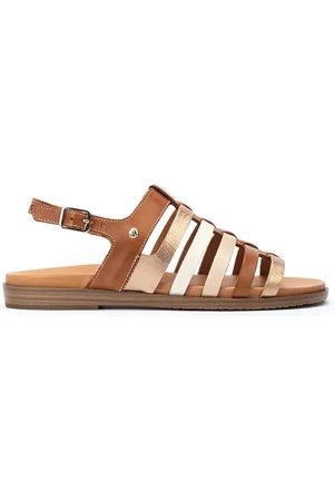 Pikolinos Sandalias planas de piel FORMENTERA W8Q
