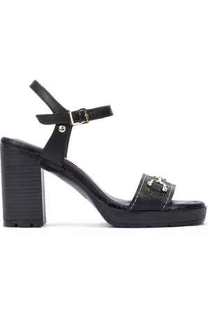 Pikolinos Sandalias tacón de piel CAMPELLO W4X