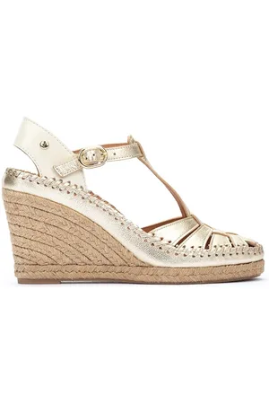 Pikolinos Sandalias cuña de piel CADIZ W4Y