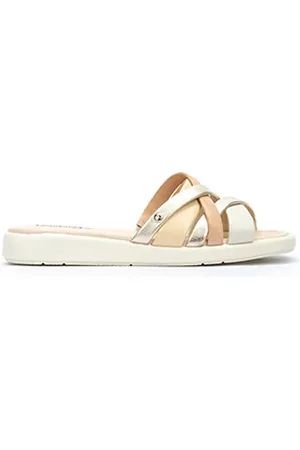 Pikolinos Sandalias planas de piel CALELLA W5E
