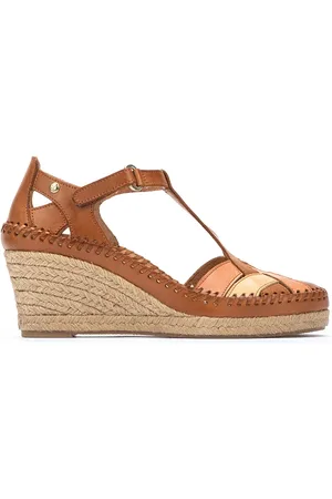 Pikolinos Sandalias cuña de piel VILA W9Y