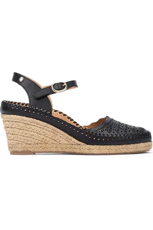 Pikolinos Sandalias cuña de piel VILA W9Y