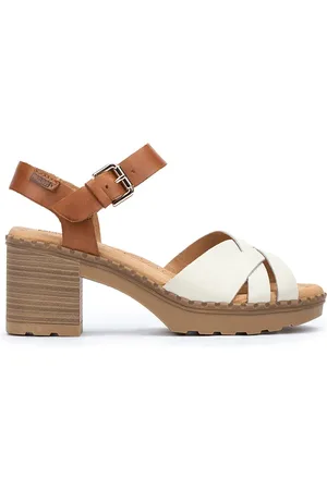 Pikolinos Sandalias tacón de piel CANARIAS W8W