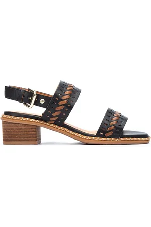Pikolinos Sandalias tacón de piel BLANES W3H
