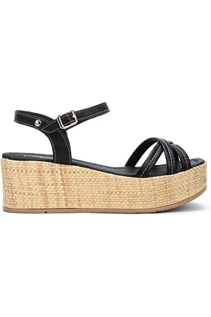 Pikolinos Sandalias cuña de piel CARESI W5X