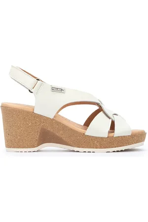 Pikolinos Sandalias cuña de piel ARENALES W3B