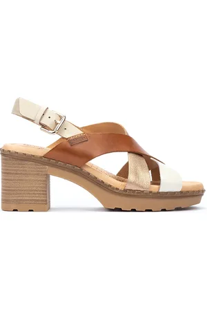 Pikolinos Sandalias tacón de piel CANARIAS W8W
