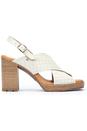 Pikolinos Sandalias tacón de piel CAMPELLO W4X