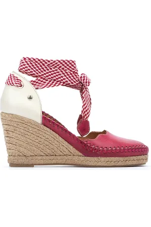 Pikolinos Sandalias cuña de piel CADIZ W4Y