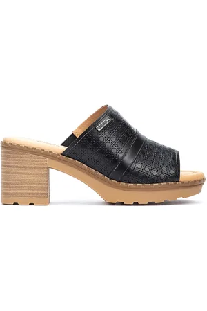 Pikolinos Sandalias tacón de piel CANARIAS W8W