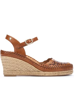 Pikolinos Sandalias cuña de piel VILA W9Y