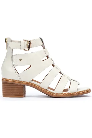 Pikolinos Sandalias tacón de piel BLANES W3H