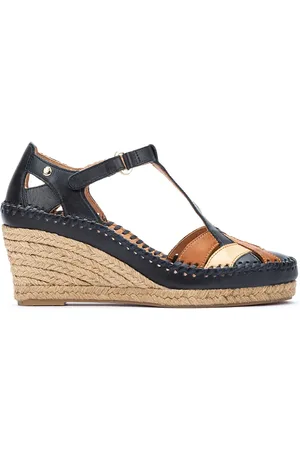 Pikolinos Sandalias cuña de piel VILA W9Y