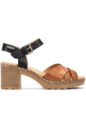 Pikolinos Sandalias tacón de piel CANARIAS W8W