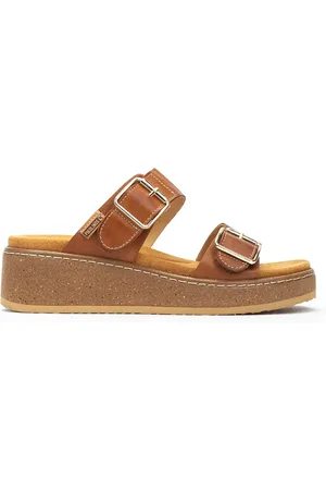 Pikolinos Sandalias cuña de piel ALZIRA W9D