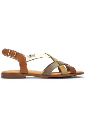 Pikolinos Sandalias planas de piel ALGAR W0X