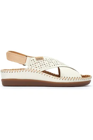 Pikolinos Sandalias cuña de piel CADAQUES W8K