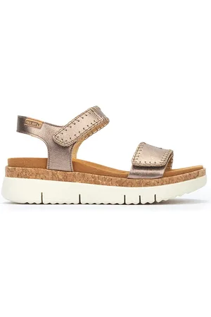 Pikolinos Sandalias cuña de piel PALMA W4N