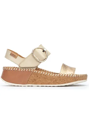 Pikolinos Sandalias cuña de piel MARINA W1C