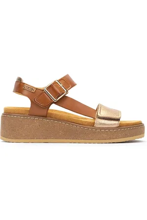 Pikolinos Sandalias cuña de piel ALZIRA W9D