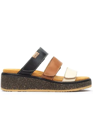 Pikolinos Sandalias cuña de piel ALZIRA W9D