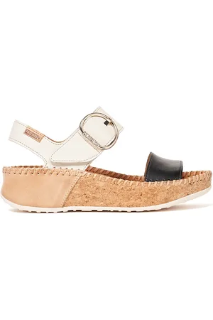 Pikolinos Sandalias cuña de piel MARINA W1C