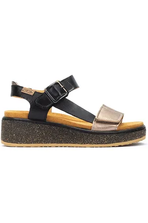 Pikolinos Sandalias cuña de piel ALZIRA W9D