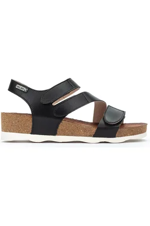 Pikolinos Sandalias cuña de piel MAHON W9E