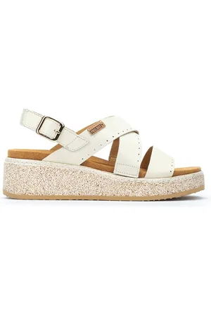 Pikolinos Sandalias cuña de piel ALZIRA W9D
