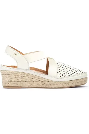 Pikolinos Sandalias cuña de piel BENIDORM W4A