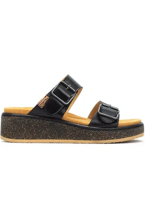 Pikolinos Sandalias cuña de piel ALZIRA W9D