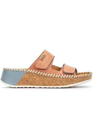 Pikolinos Sandalias cuña de piel MARINA W1C