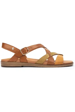 Pikolinos Sandalias planas de piel FORMENTERA W8Q