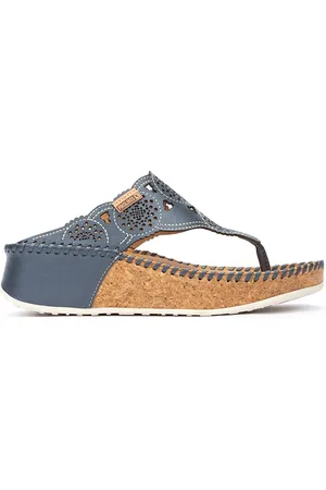 Pikolinos Sandalias cuña de piel MARINA W1C