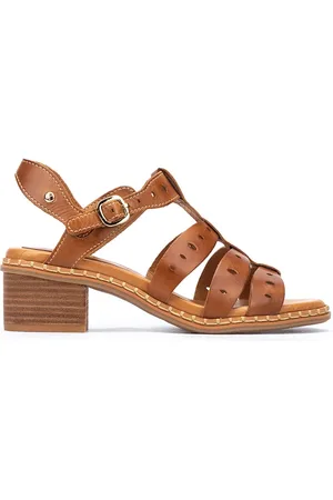Pikolinos Sandalias tacón de piel BLANES W3H